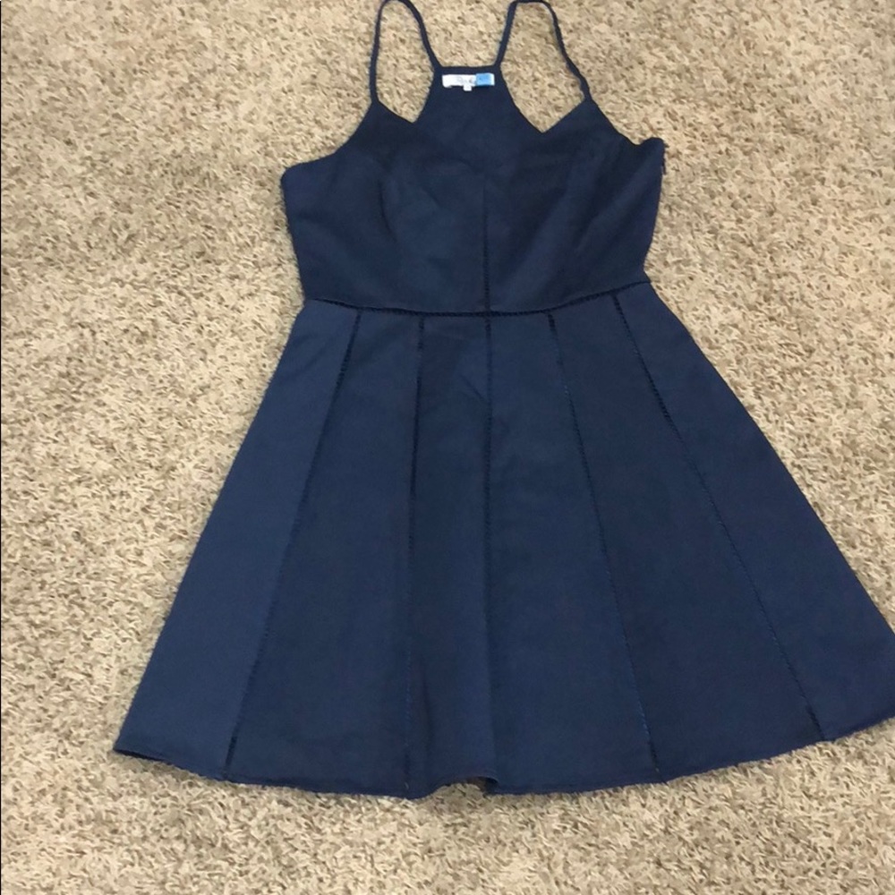 Navy blue Parker dress, perfect condition